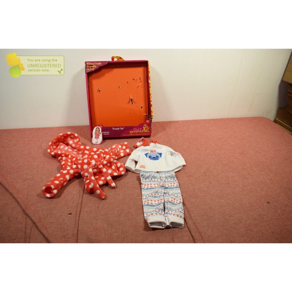 Our Generation Deluxe Pajama Outfit for 18" Dolls Snuggle Up - Picture 2 of 11